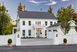 Colonial House Plan - Raleigh 41203 - Front Exterior