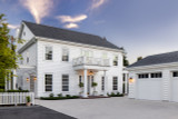 Colonial House Plan - Raleigh 41203 - Front Exterior