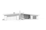 Contemporary House Plan - Laquinta 78570 - Front Exterior