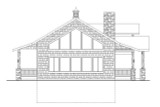 Craftsman House Plan - 48735 - Left Exterior