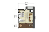 A-Frame House Plan - 46752 - 2nd Floor Plan