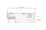 Secondary Image - Traditional House Plan - 59248 - Rear Exterior