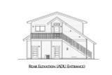 Farmhouse House Plan - Alderwood 37753 - Rear Exterior