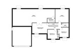 Traditional House Plan - Kendall 94884 - Optional Floor Plan