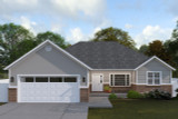 Ranch House Plan - Jahnny 93236 - Front Exterior