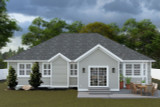 Ranch House Plan - Jahnny 93236 - Rear Exterior