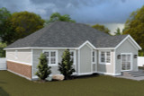 Ranch House Plan - Jahnny 93236 - Left Exterior