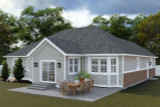 Ranch House Plan - Jahnny 93236 - Left Exterior