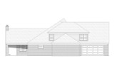 French Country House Plan - Graham 2 58045 - Left Exterior