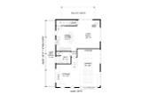 Farmhouse House Plan - Grizzly Peak 2 24258 - 1st Floor Plan