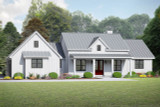 Farmhouse House Plan - Windward Farmhouse 56993 - Front Exterior