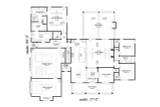 Farmhouse House Plan - Windward Farmhouse 56993 - 1st Floor Plan