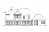 European House Plan - Maintenon 55989 - Rear Exterior