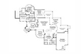 Mediterranean House Plan - Austin 19249 - 1st Floor Plan