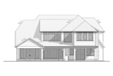 European House Plan - 86037 - Rear Exterior