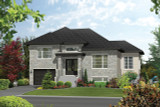 Contemporary House Plan - 50835 - Front Exterior