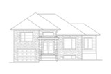 Contemporary House Plan - 50835 - Front Exterior