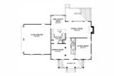 Colonial House Plan - Cumberland 80712 - 1st Floor Plan