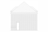 Traditional House Plan - Seed Tick Garage ADU 56004 - Right Exterior