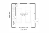 Traditional House Plan - Seed Tick Garage ADU 56004 - 1st Floor Plan