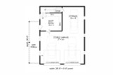 Country House Plan - Preston Pine 3 45347 - 1st Floor Plan
