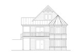 Craftsman House Plan - 98582 - Front Exterior