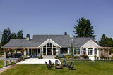 Craftsman House Plan - Mt. Lehman 10444 - Rear Exterior