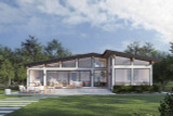 Contemporary House Plan - Las Palmas 36089 - Rear Exterior