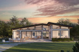 Contemporary House Plan - Las Palmas 36089 - Rear Exterior