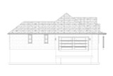 Ranch House Plan - Kristen 97045 - Left Exterior