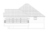 Craftsman House Plan - Lakeview 61549 - Right Exterior