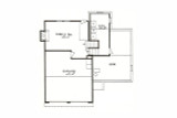 Secondary Image - Tudor House Plan - 42930 - Basement Floor Plan