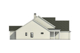 Farmhouse House Plan - 59770 - Left Exterior