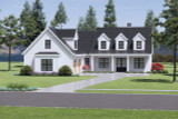Farmhouse House Plan - 45527 - Front Exterior