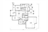 Prairie House Plan - Broadland 99498 - 1st Floor Plan