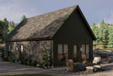 Modern House Plan - Durango 20451 - Right Exterior