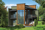Modern House Plan - 35565 - Rear Exterior