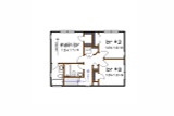 Contemporary House Plan - 92085 - 2nd Floor Plan