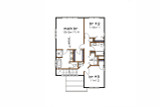 Secondary Image - Contemporary House Plan - 72764 - 2nd Floor Plan