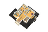 French Country Style House Plan – 23415 – 2nd Floor Plan Aerial View - 