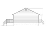 Country House Plan - 28093 - Left Exterior