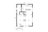 Cottage House Plan - Goose Cottage 98144 - 1st Floor Plan