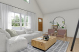 Cottage House Plan - Goose Cottage 98144 - Living Room