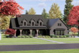 Farmhouse House Plan - 59468 - Front Exterior