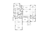 French Country House Plan - Spence Place 59439 - 1st Floor Plan