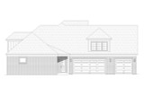 French Country House Plan - Willow Legacy 78172 - Left Exterior