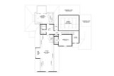 Secondary Image - French Country House Plan - Willow Legacy 78172 - 2nd Floor Plan