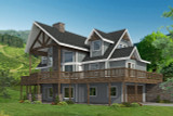 Craftsman House Plan - 50472 - Left Exterior