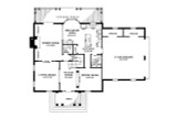 Colonial House Plan - Wakefield 70450 - 1st Floor Plan