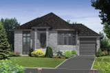 Modern House Plan - 50812 - Front Exterior